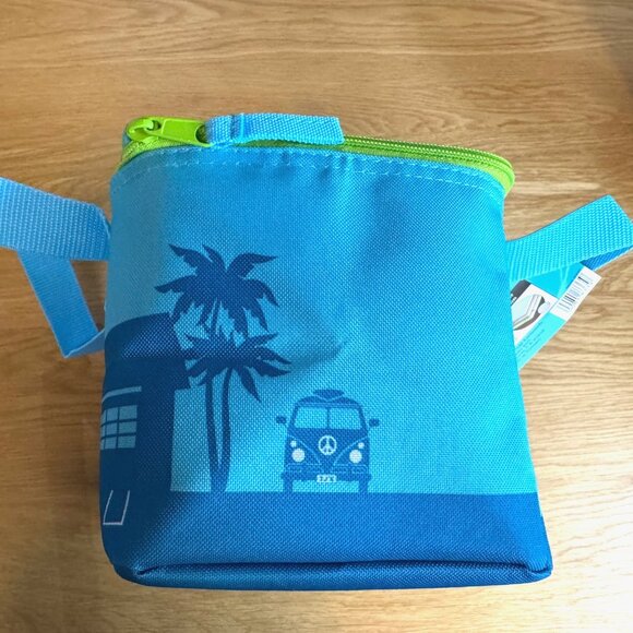 TRADER JOE's 2025 Mini Insulated Reusable Tote Bag, Turquoise - Picture 4 of 16